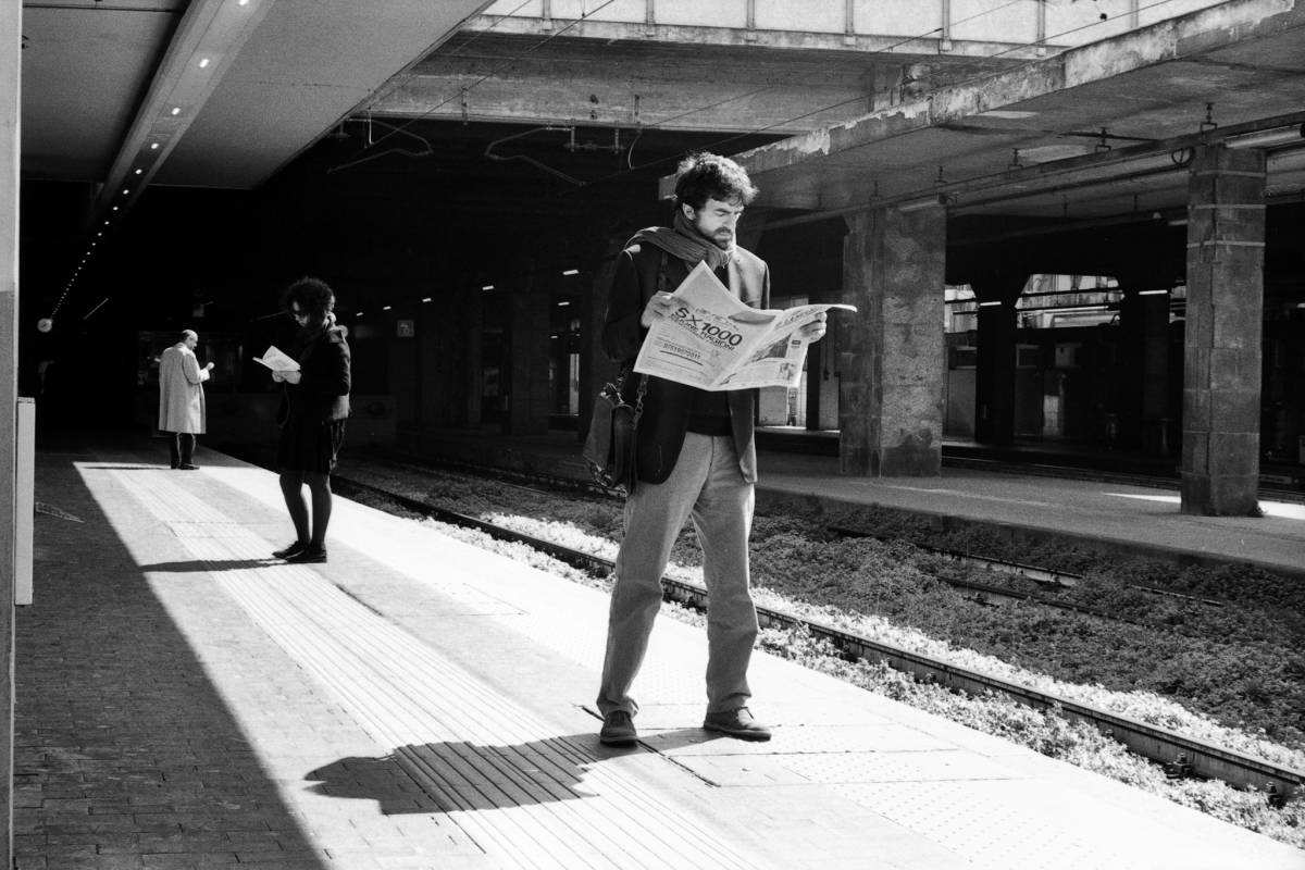 Alla stazione (di Milano)